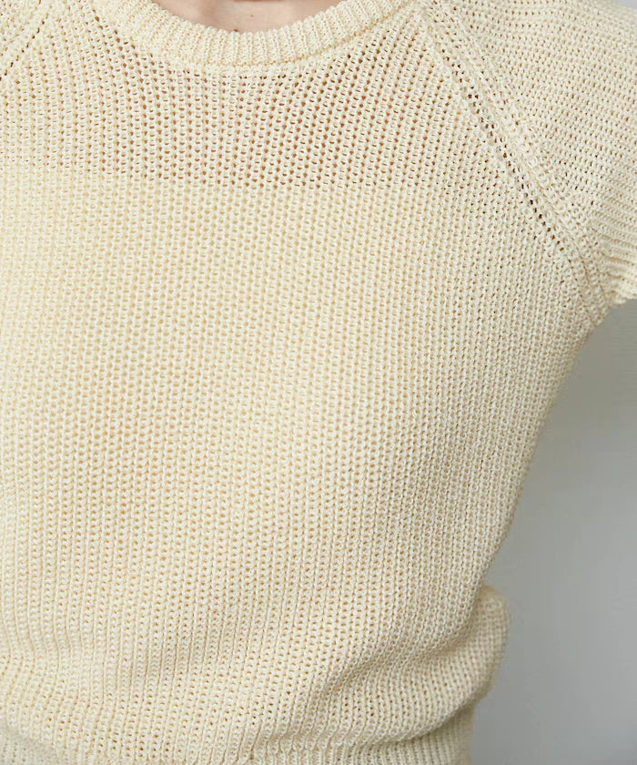 Compact Summer Knit with Purl Stitch - Limited Expansion
