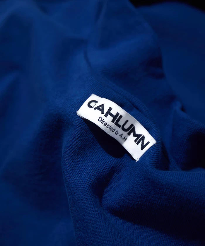 Heavy weight Jersey Mock Neck L/S Print Tee