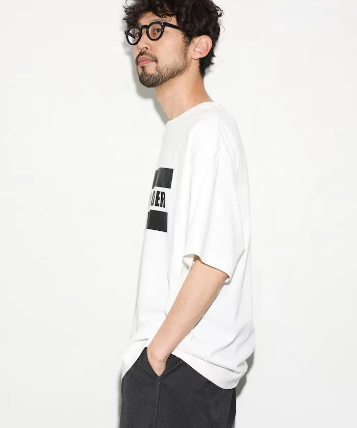 6oz Front Logo Print Crew Neck T-Shirt / Back Print T-Shirt PRINT BURGER