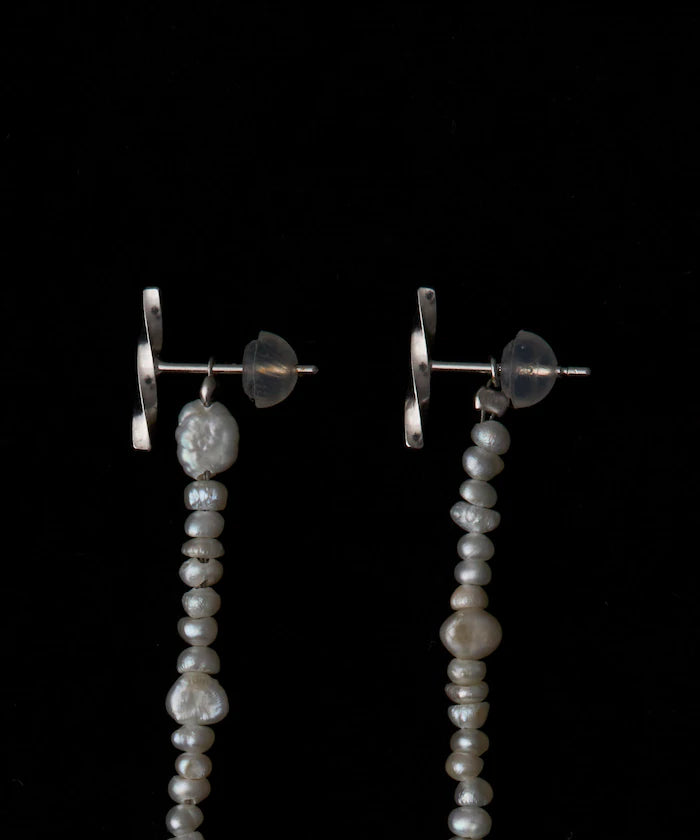 SILVER925 Freshwater Pearl Earrings