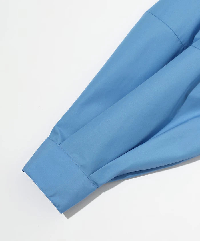 Box Stack Balloon Sleeve Long Sleeve Shirt