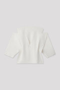 MILAN CREASE COLLARLESS JACKET