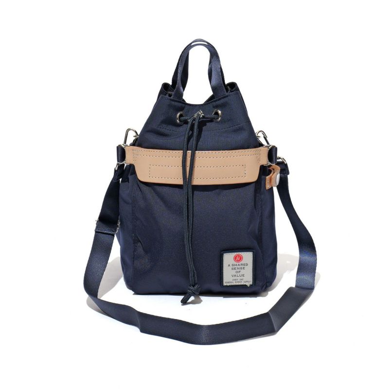 HIGHDENSITY DRAW STRING BAG/ NAVY