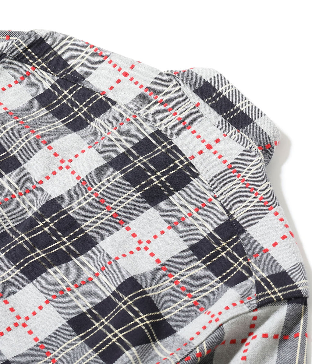 FICTION ROMANCE DOBBY CHECK WORK SHIRT