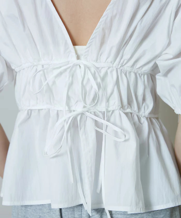 2WAY Shirring Blouse Limited Edition