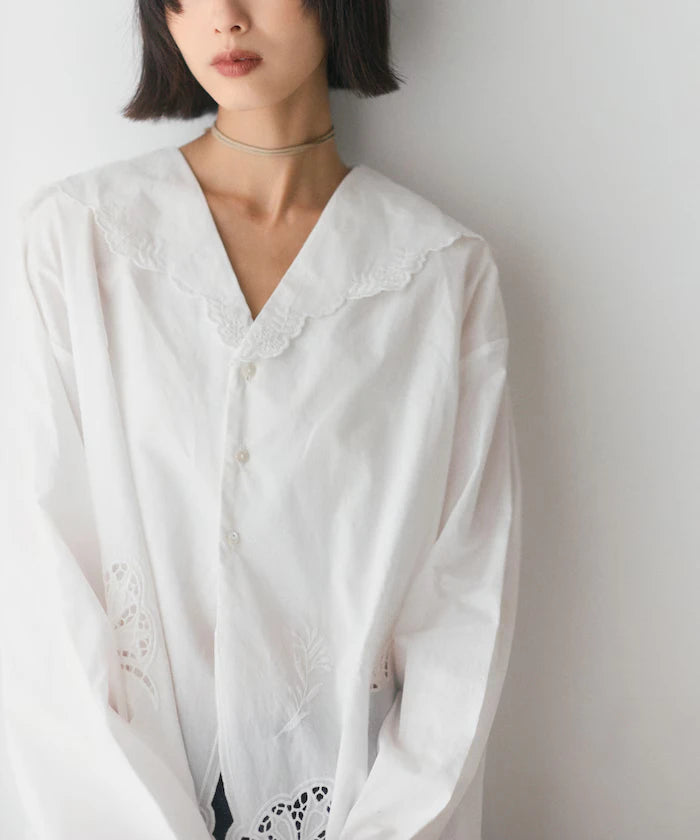 Cutwork Embroidery Blouse