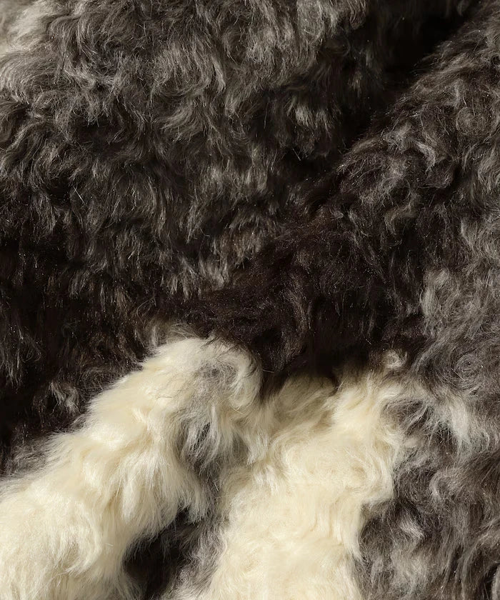 Fake Fur Mid-Length Coat / Fur Coat