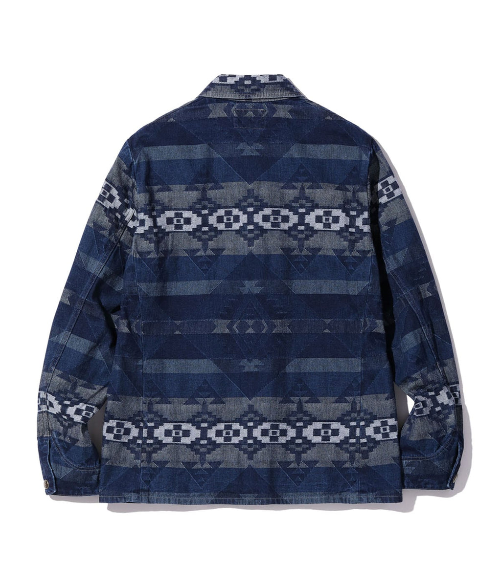 NATIVE AMERICAN COTTON JACQUARD JACKET