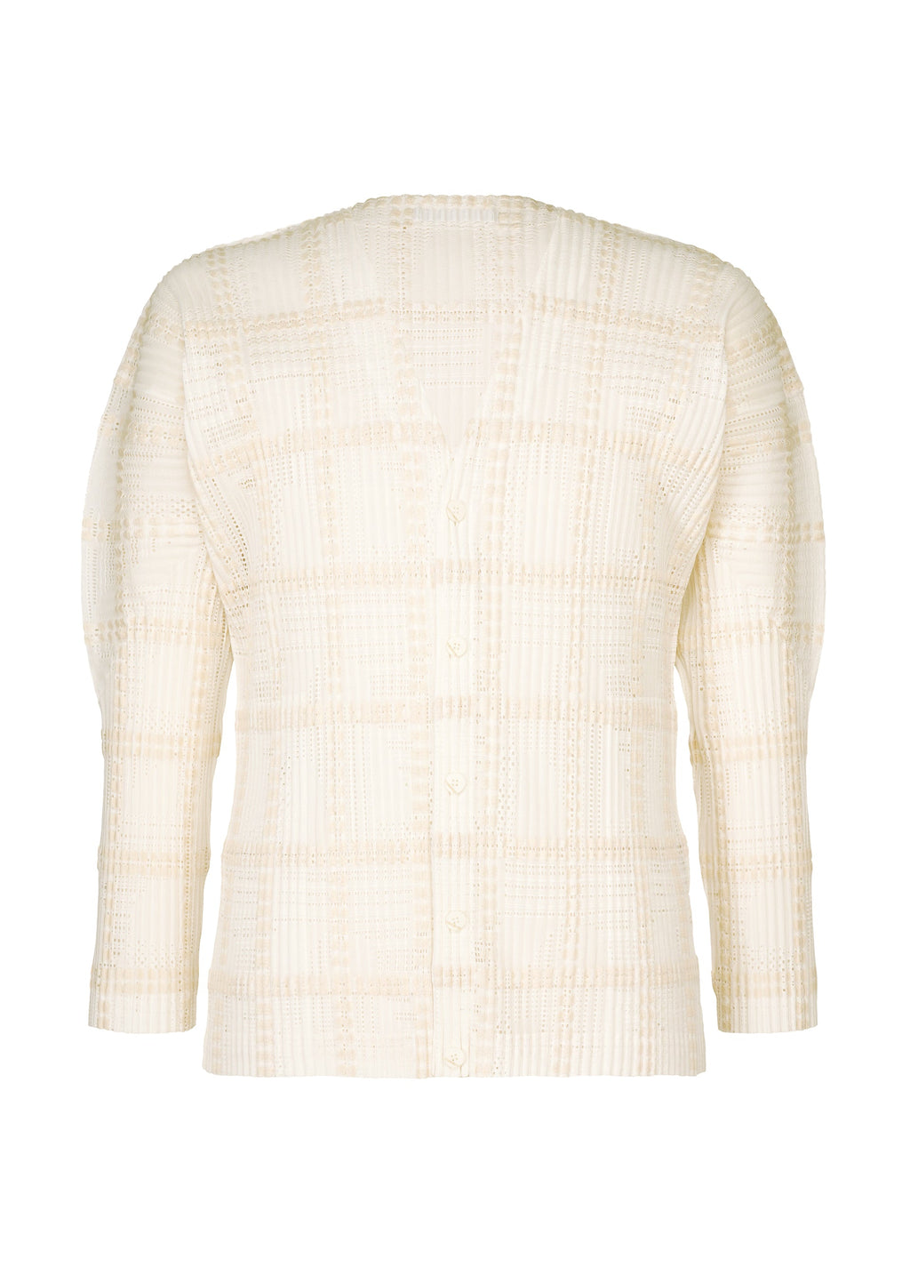 Lace Grid Pleats