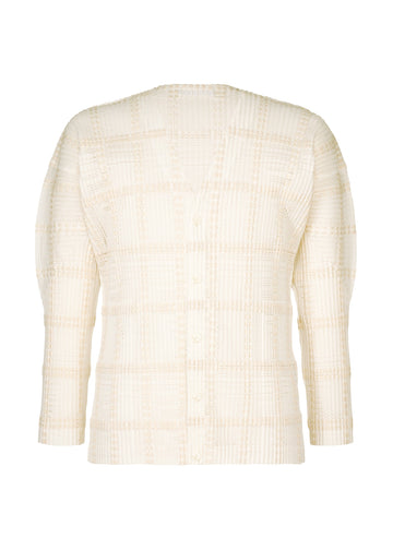 Lace Grid Pleats