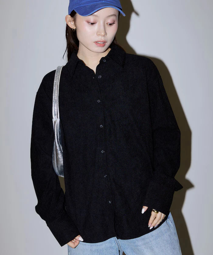 Big Silhouette Corduroy Shirt