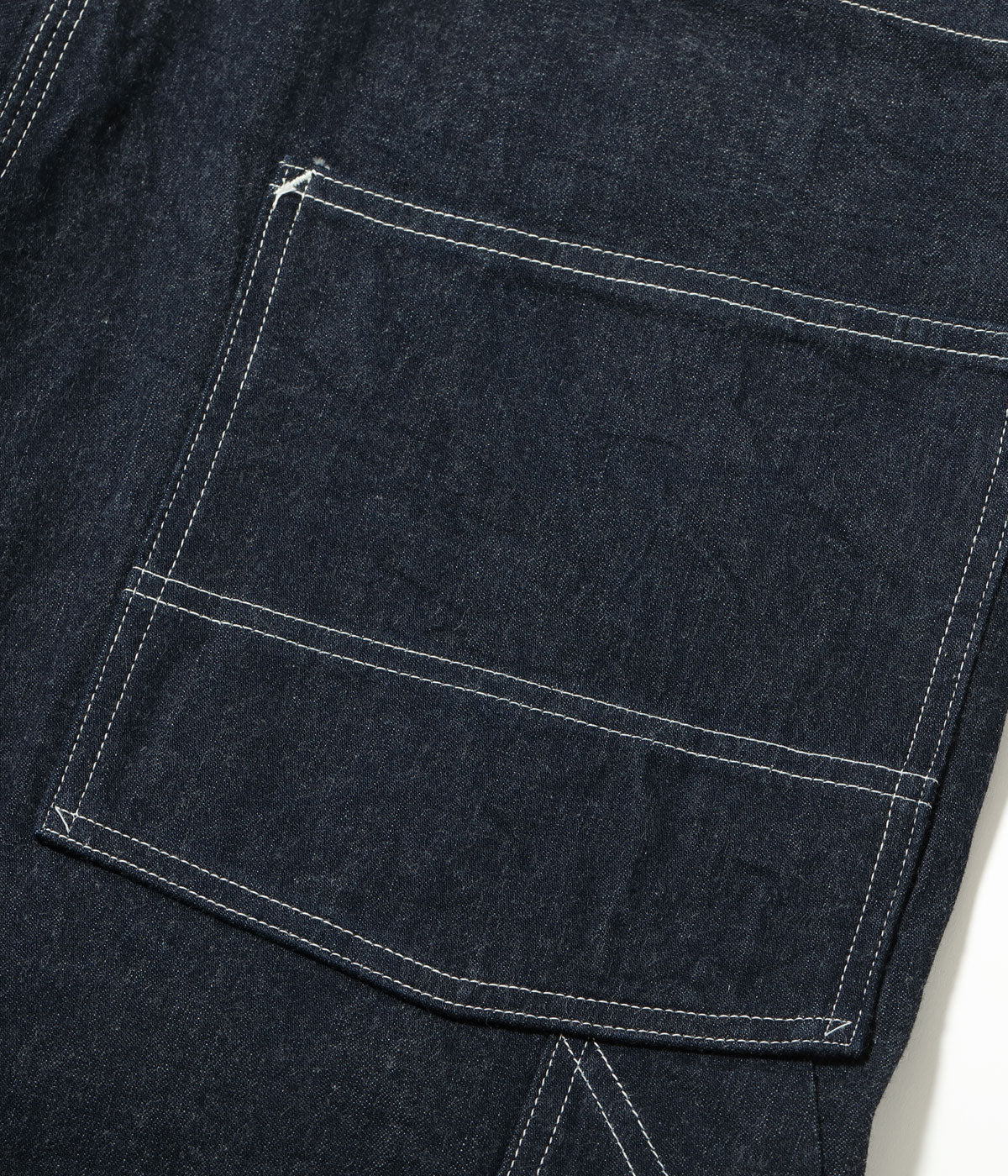 HEADLIGHT 11oz. BLUE DENIM LOW BACK OVERALLS