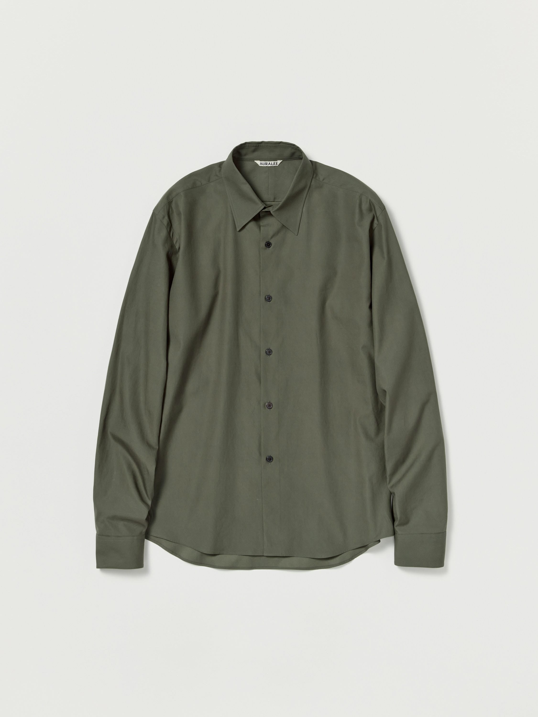 WASHED FINX TWILL SLIM SHIRT
