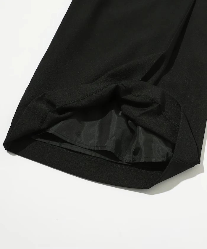 Front Tuck Wide Slack Pants / Loose Silhouette