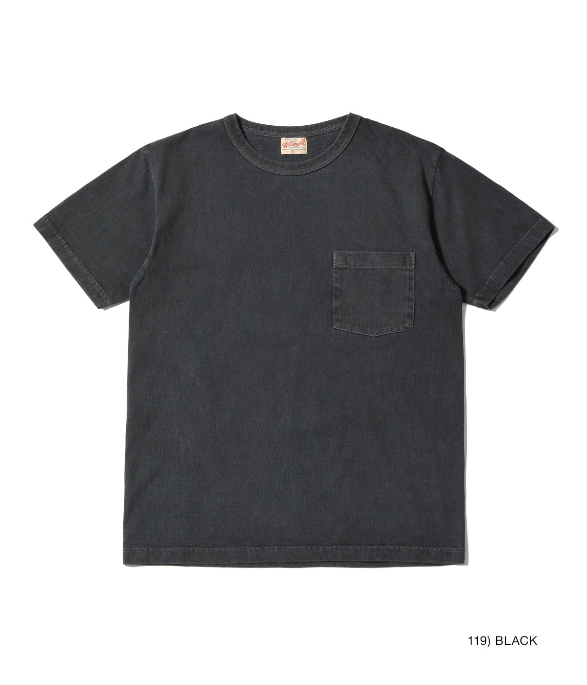 WHITESVILLE PIGMENT DYE POCKET T-SHIRT
