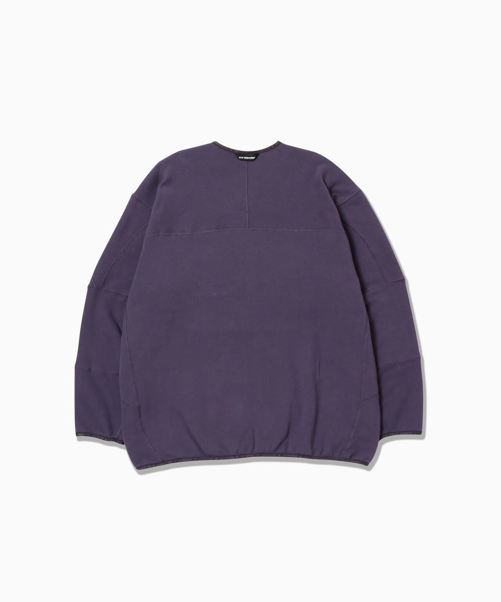 sweat cardigan