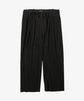 hakama pants pleats black with pockets