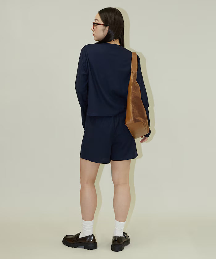 Frill Design Cardigan Short Pants Set Up Limited Release