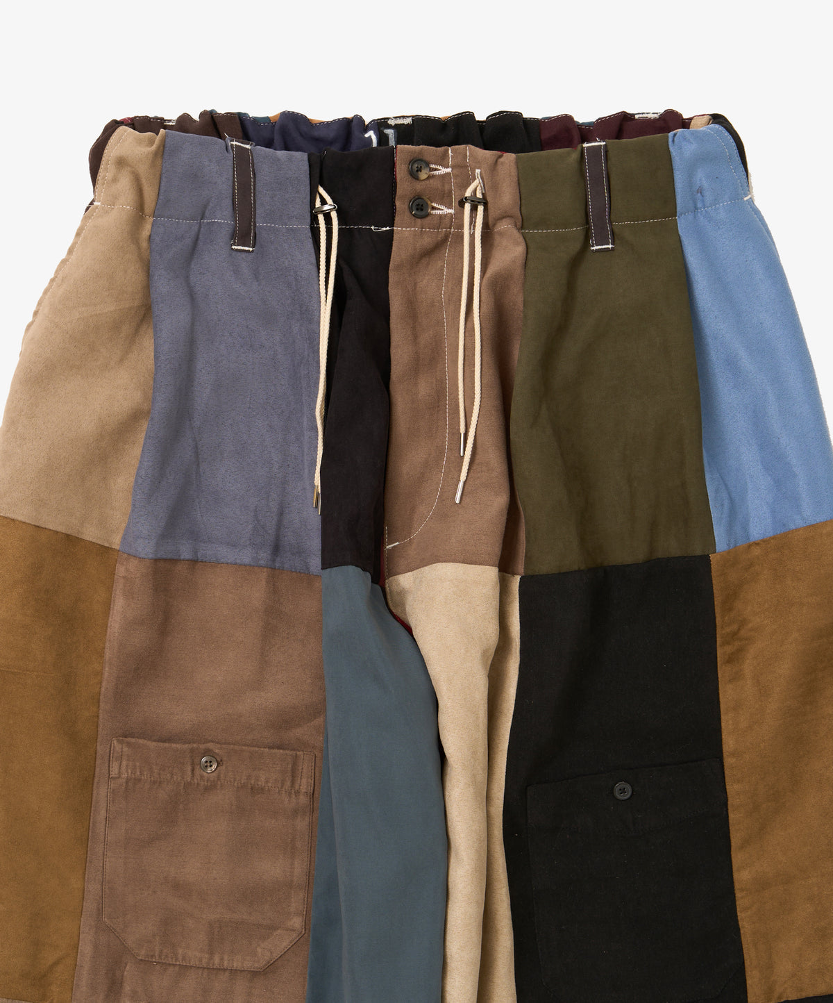 circular pants faux suede eleven
