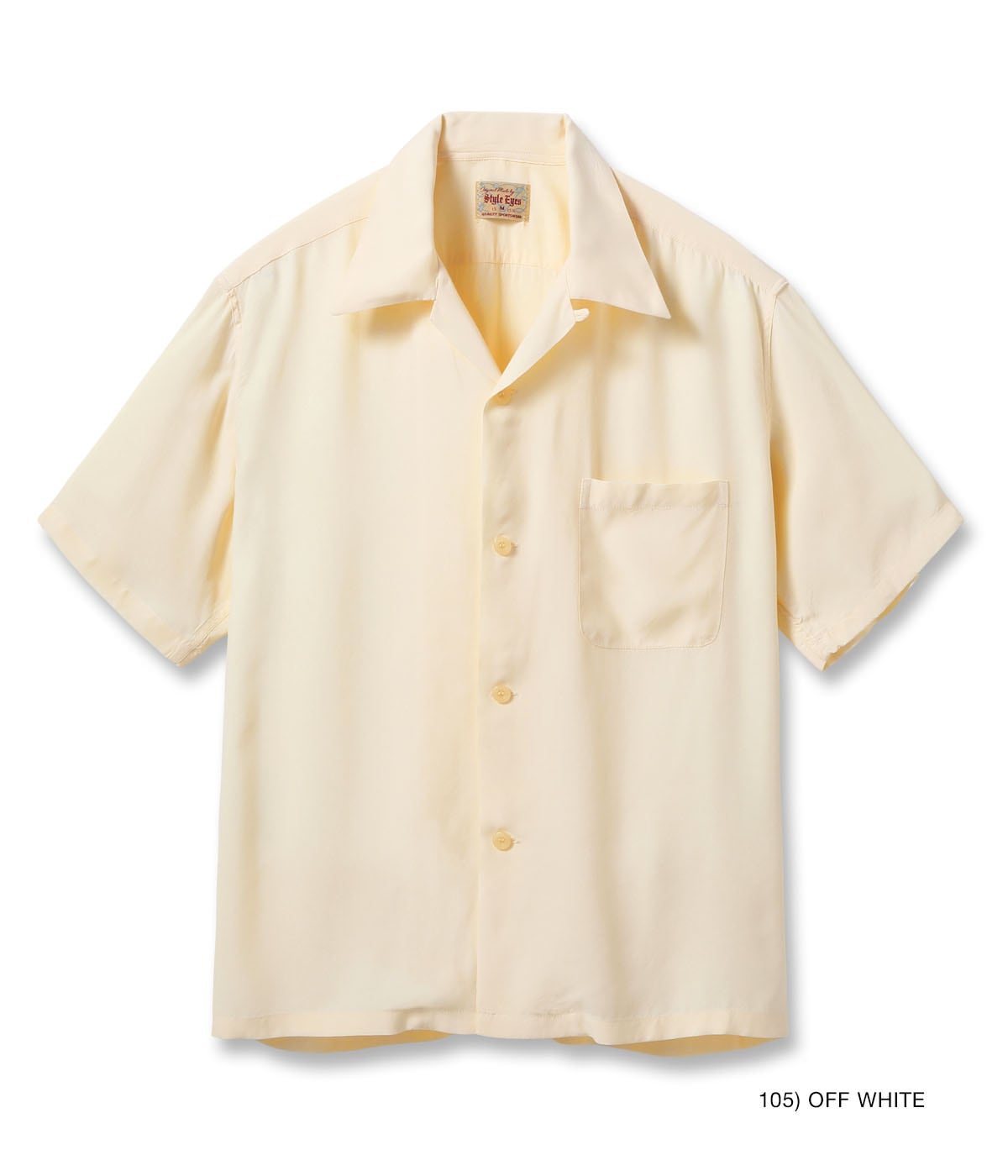 RAYON BOWLING SHIRT “PLAIN”