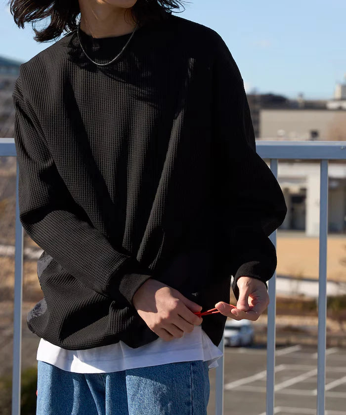 Side Pocket Spindle Tech Thermal Crew