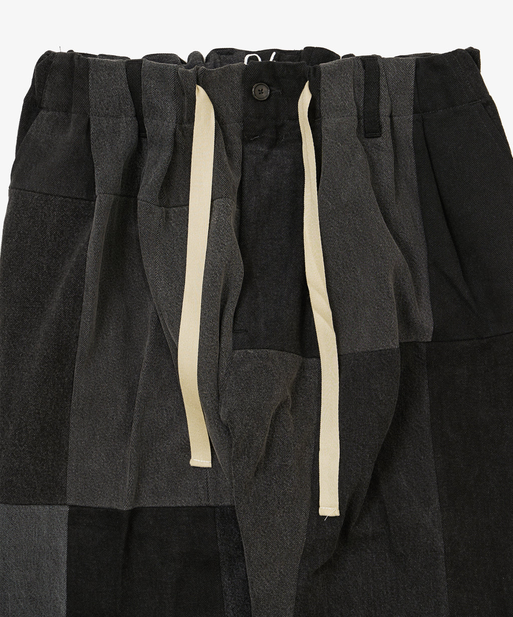 baggy trousers black denim four