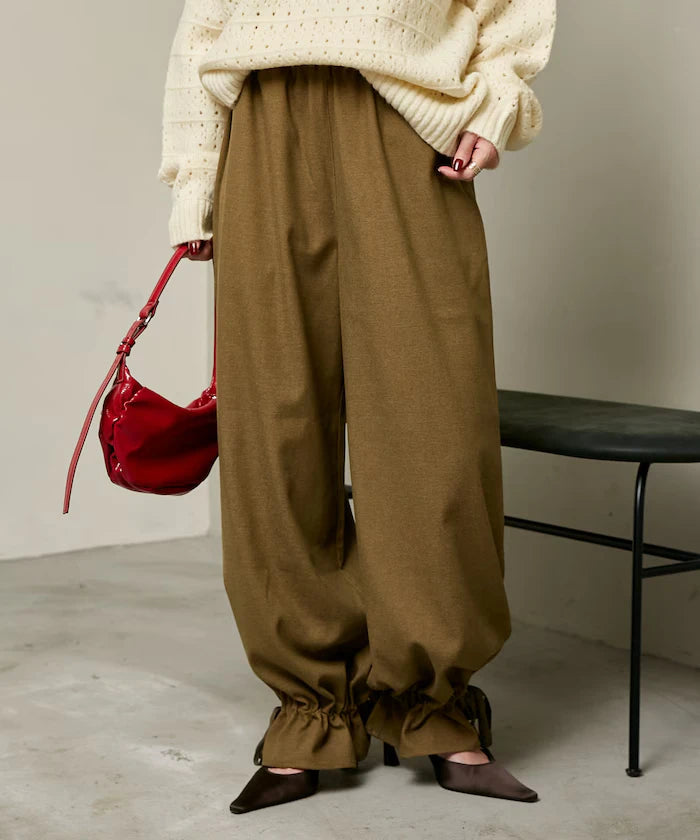 Tapered Ribbon Easy Pants Limited Edition
