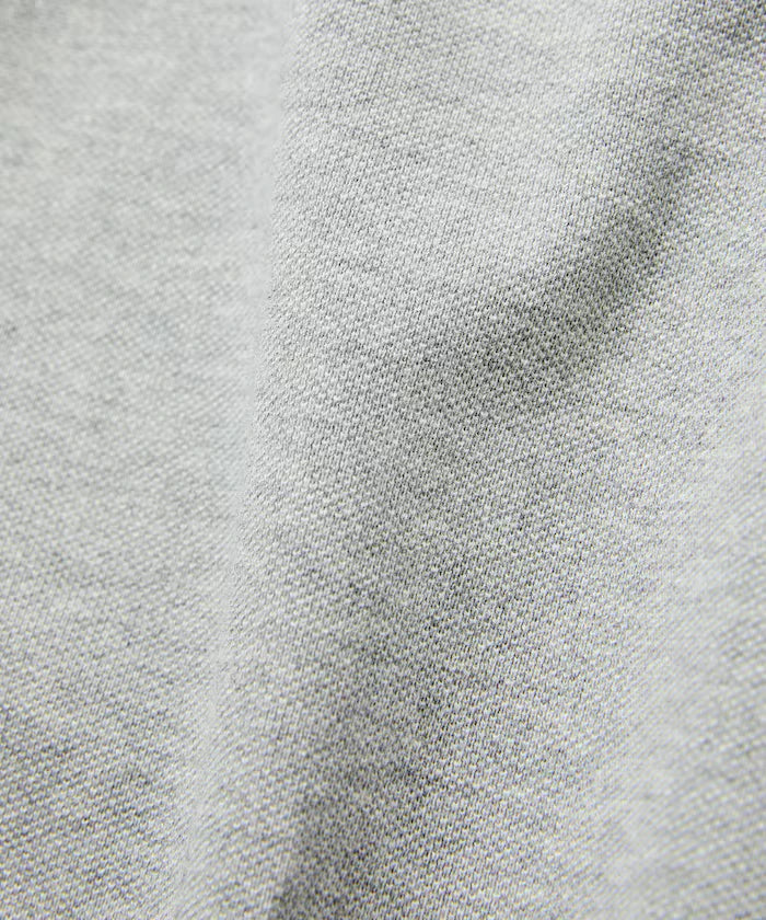 Big Silhouette Spindle Short Sleeve Tech Polo