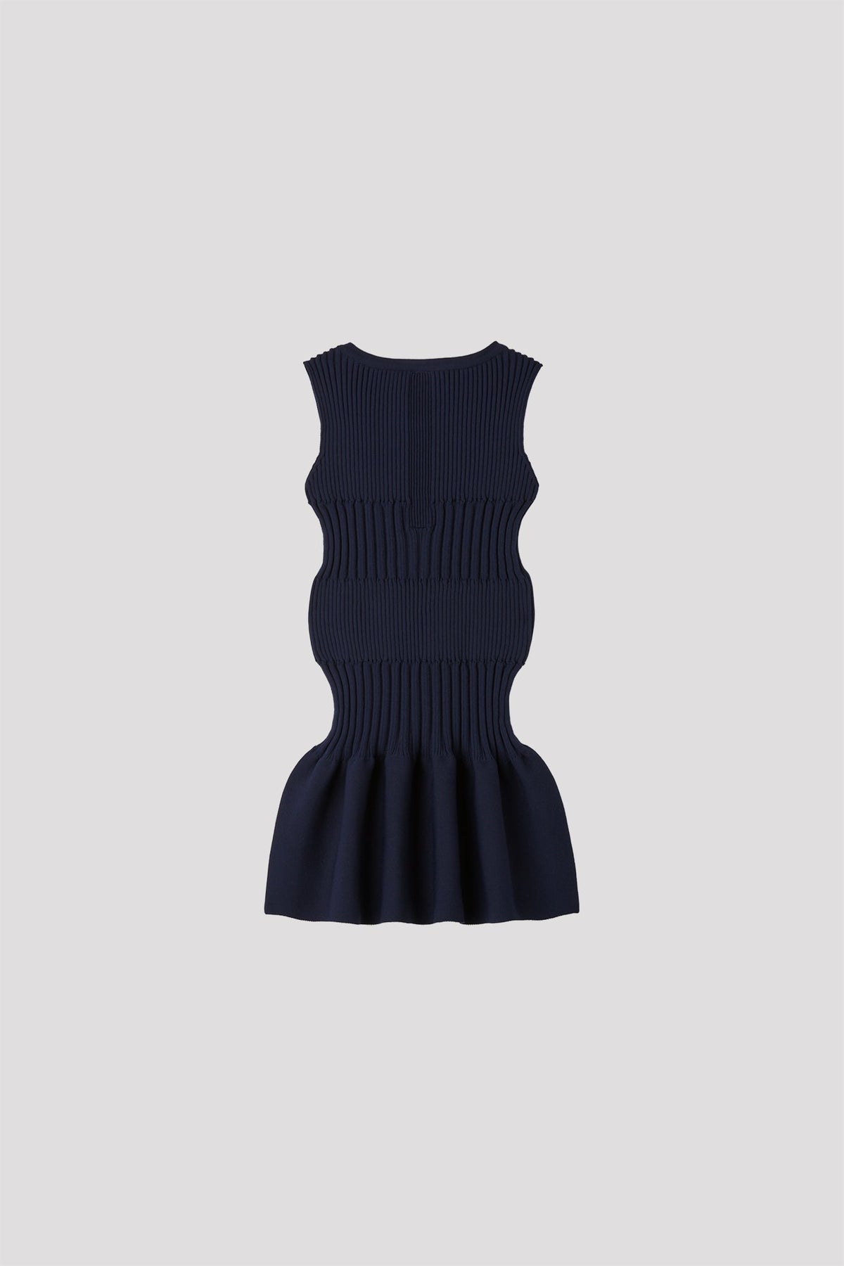 SOFT FLUTED KID SLEEVELESS DRESS