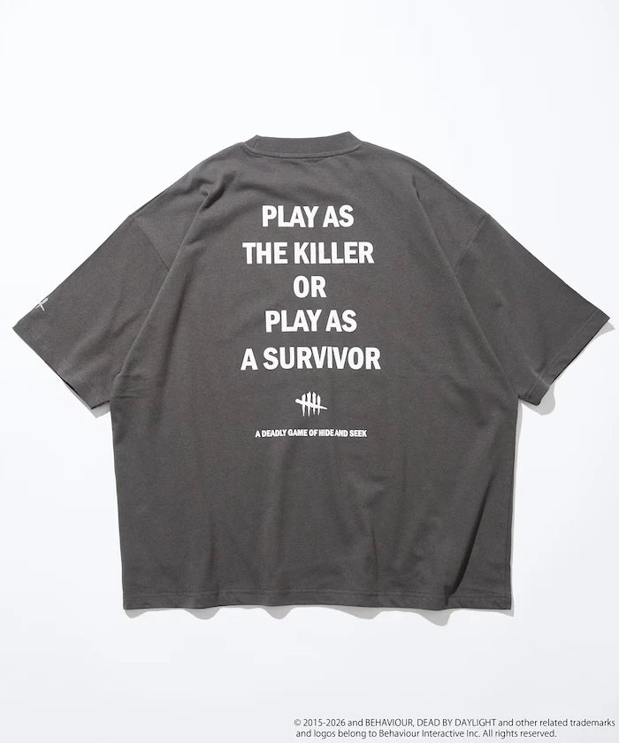 Dead By Daylight Exclusive Back Logo Print Crew Neck T-Shirt