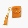OILED SHRINK LEATHER COIN CASE/BEIGE