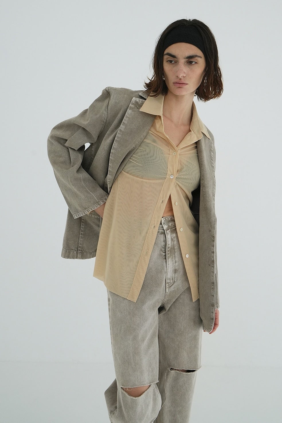 LAYERED SHEER SHIRTS