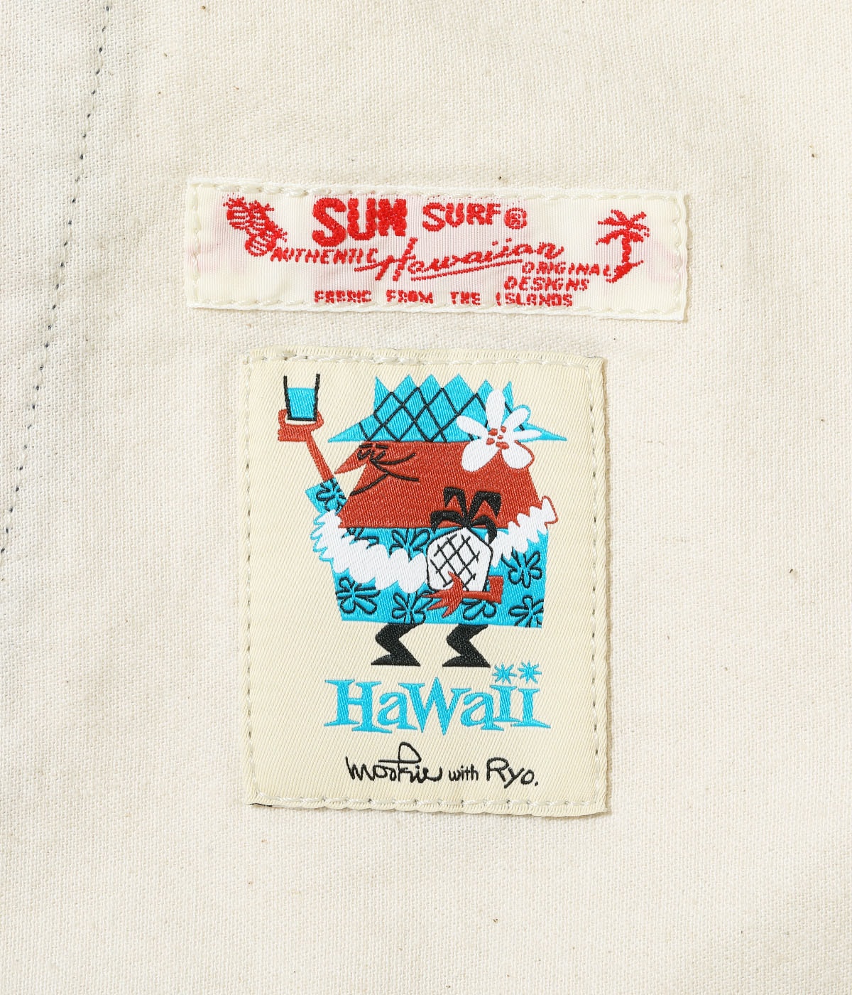 Dobby Cotton Shorts "Ocean Activities" by Ryohei Yanagihara with Mookie