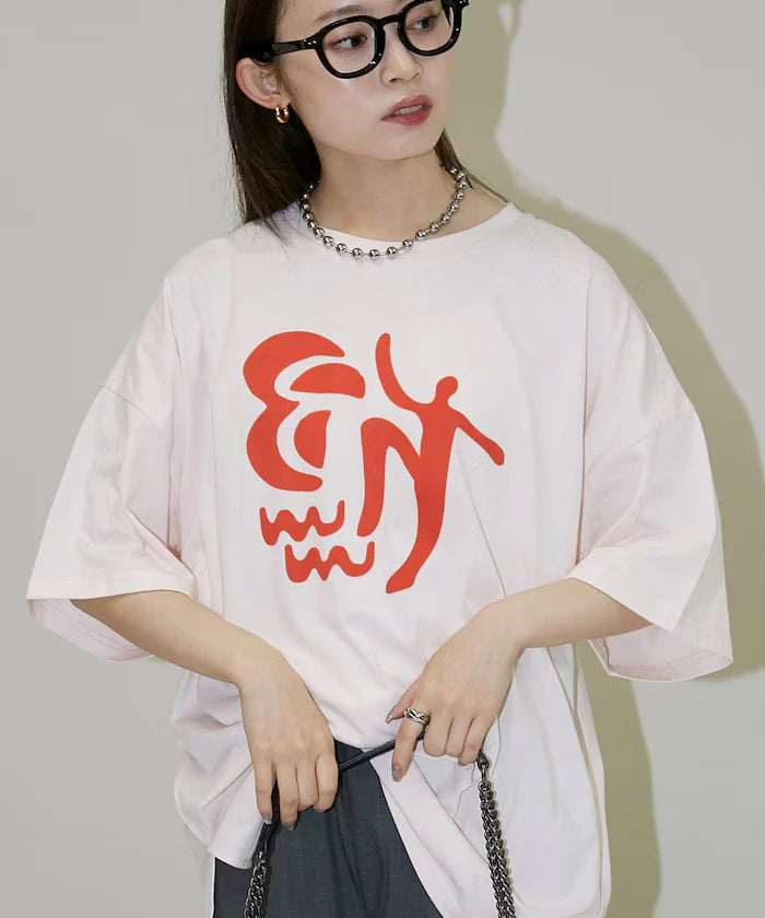 Flocky Nuance Art Big T-Shirt Limited Release