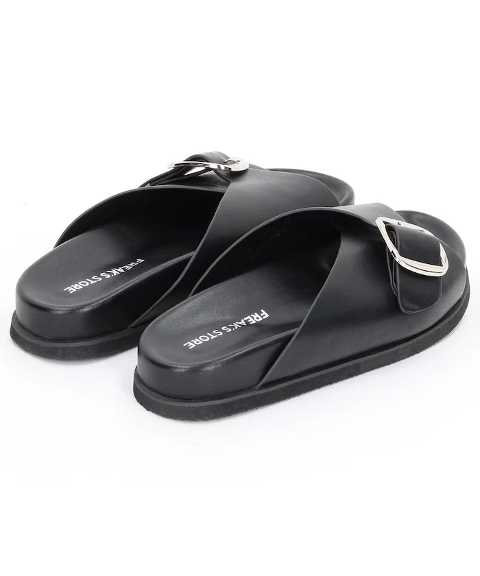 Buckle Flat Sandals