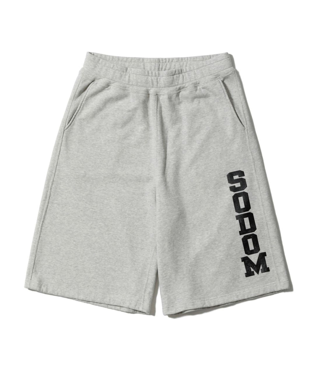 MODUCT SWEAT BAGGY SHORTS “SODOM UNIVERSITY”