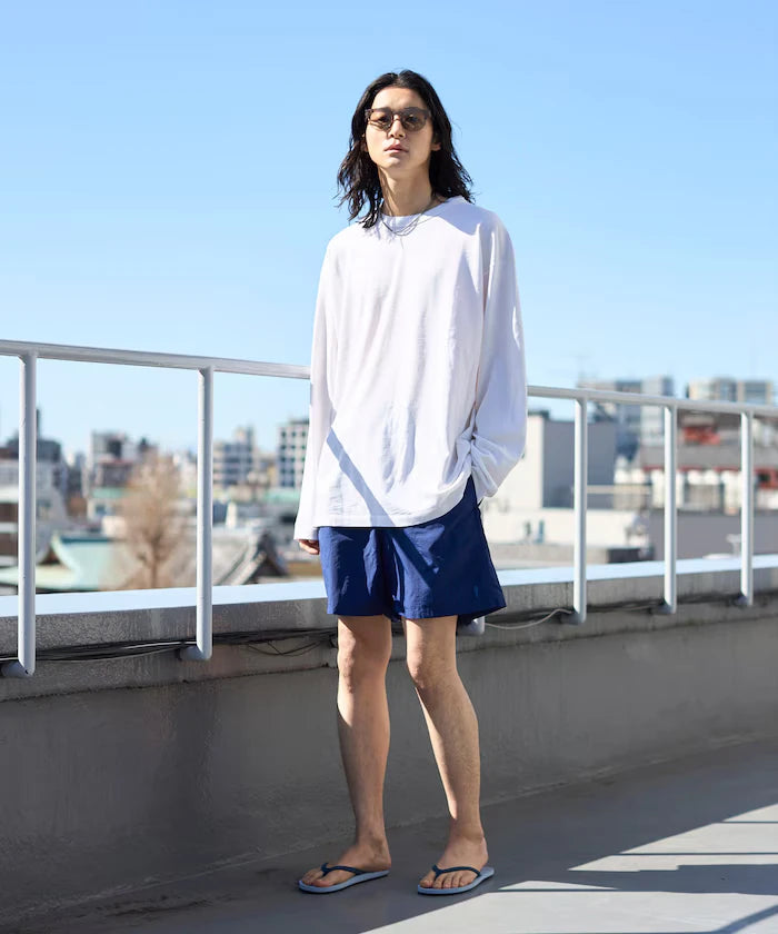 Nylon Short Length Baggy Shorts