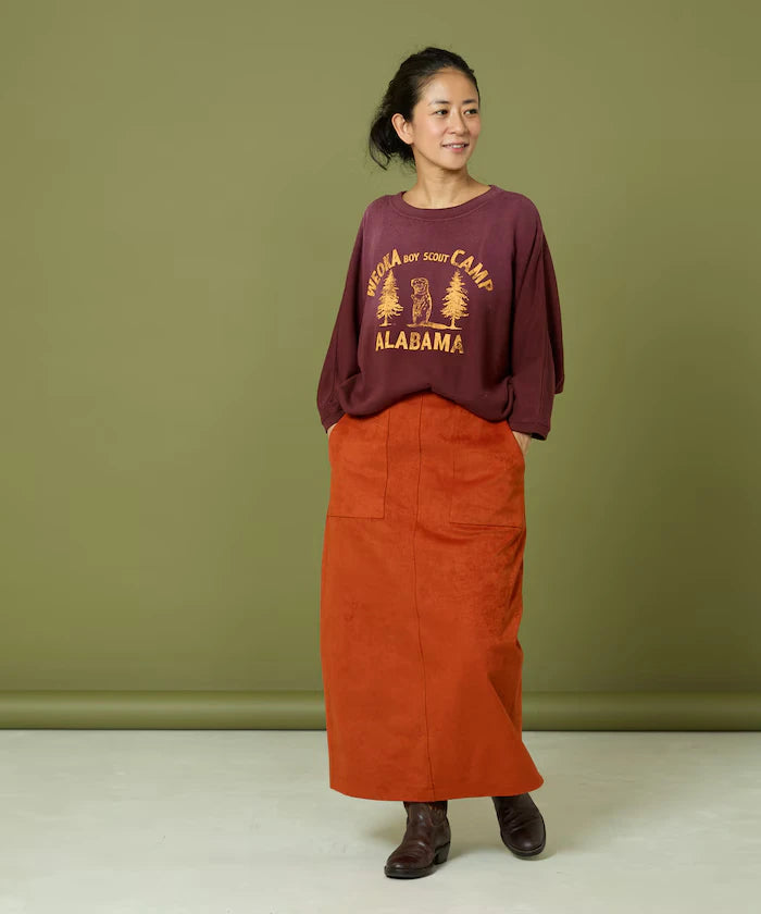 Fade Print Dolman Sweat