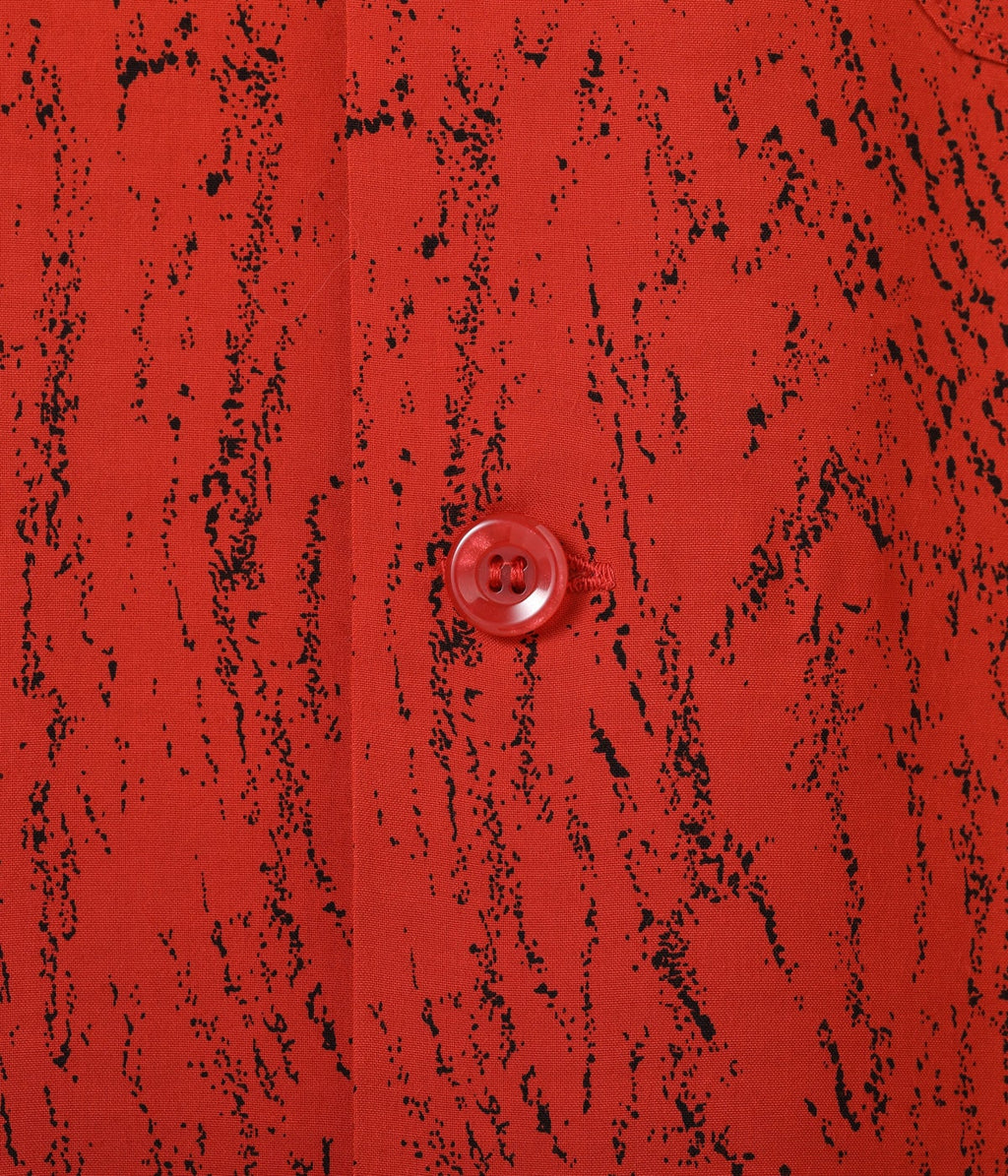 HIGH DENSITY RAYON OPEN SHIRT “WOOD GRAIN”