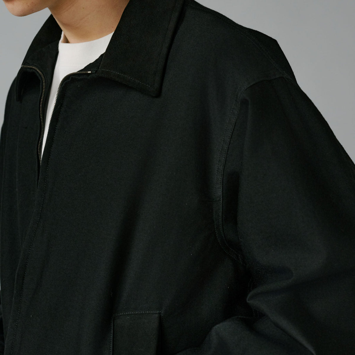GL15729 /  WOOL COTTON MOLESKIN SPORTS  JACKET