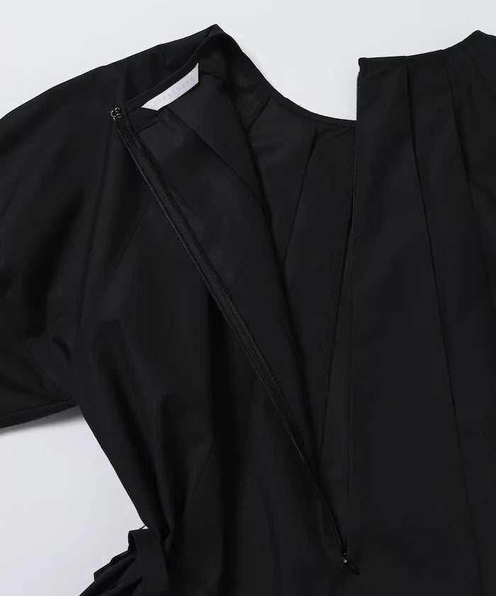 Balloon Sleeve 2WAY Dress / 5 Minute Sleeve