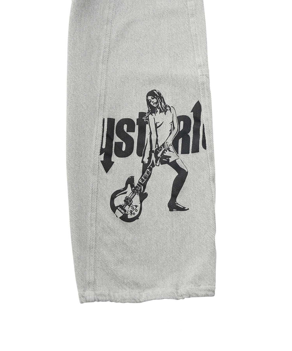 UP DOWN GIRL Denim Easy Pants