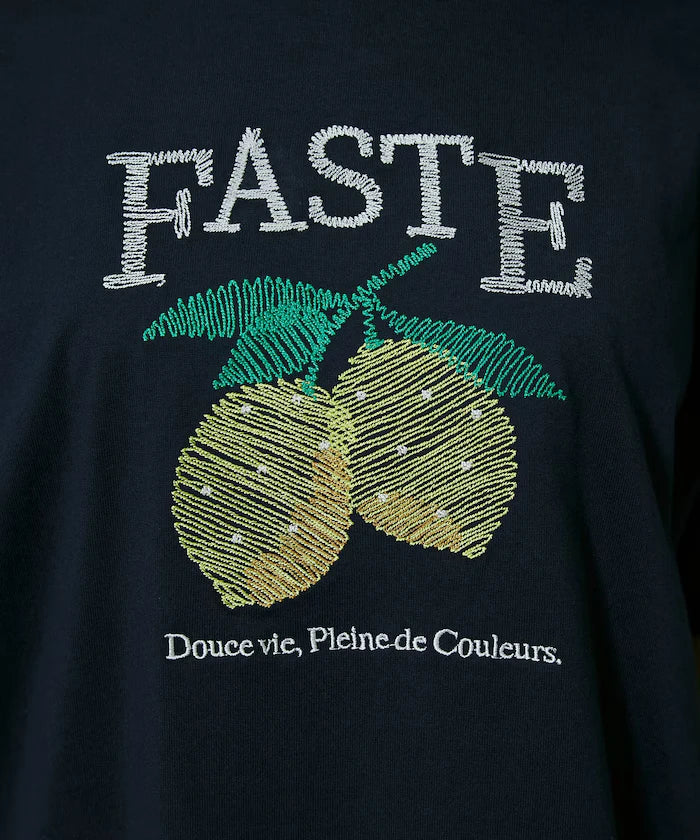 Lemon Embroidery T-shirt Limited Edition