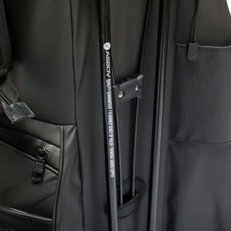 NYLON POLYCA CADDY BAG BLACK