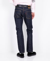 Slim Straight Denim Pants