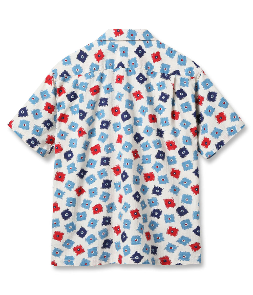 DOBBY COTTON OPEN SHIRT “EXPLOSION”