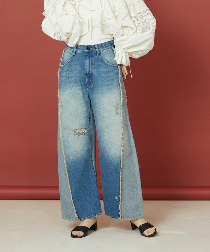 Colorful Curve Denim