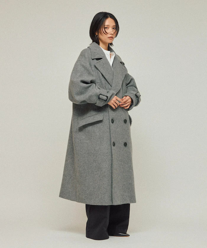 Oversized Recycled Wool Coat