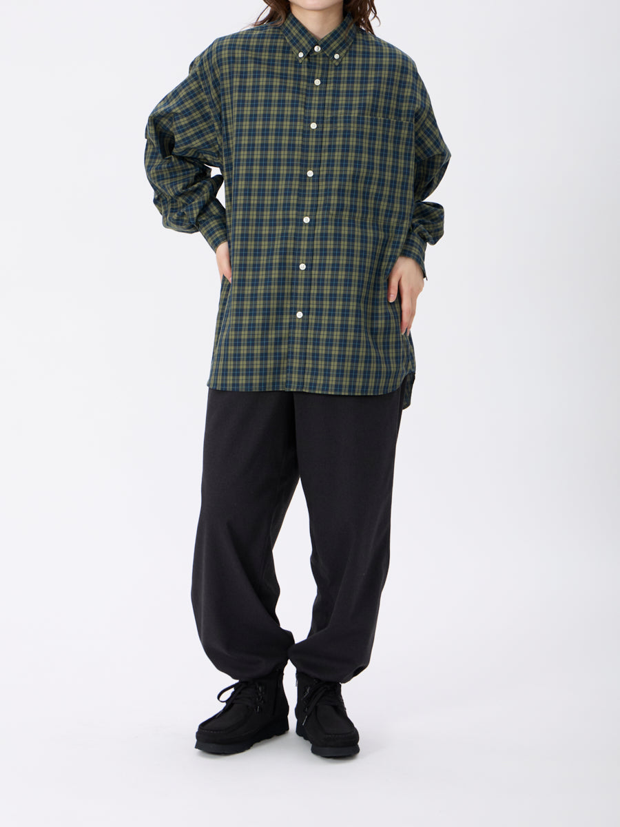 W's TECH BUTTON DOWN SHIRT L/S PLAIDS
