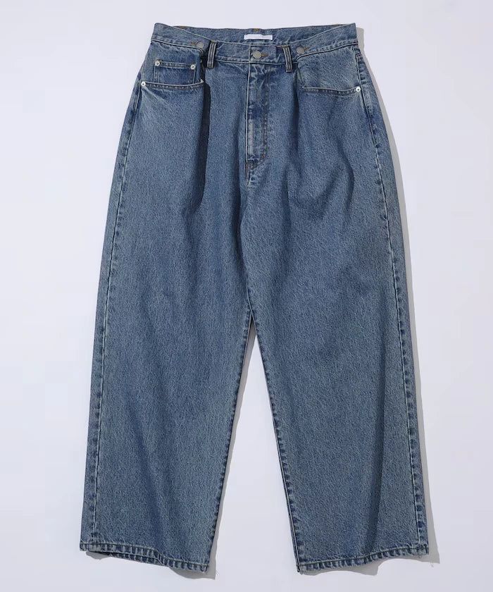Design Tuck Japan Denim / Wide Silhouette
